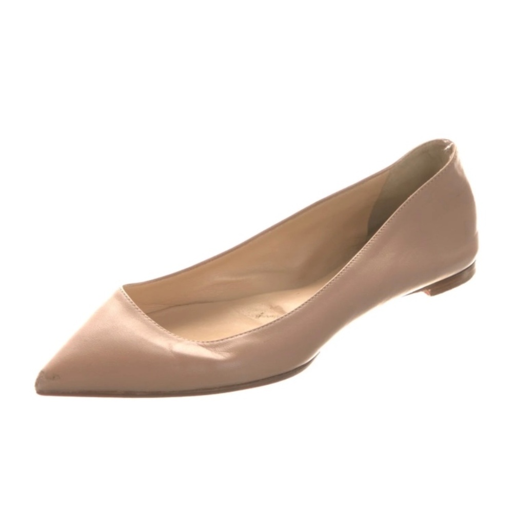 Christian Louboutin Leather Ballet Flats 7.5